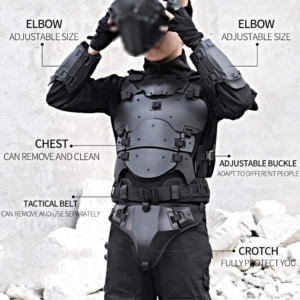 🦺 Chaleco Táctico MOLLE Ajustable (Negro)