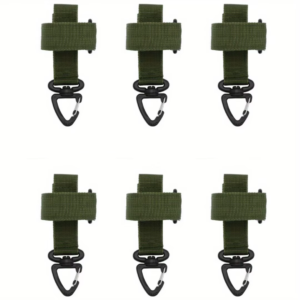 🧗 Clip Multiusos Táctico Porta-Equipo de Nylon