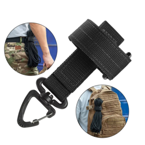 🧗 Clip Multiusos Táctico Porta-Equipo de Nylon
