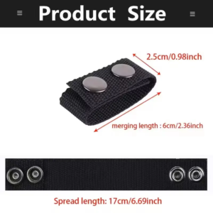 🔧 Hebillas Tácticas de Nylon — Set de 4 Piezas