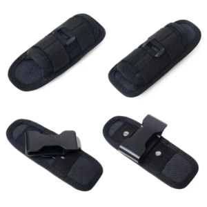 🔦 Funda Holster Táctica para Linterna con Clip Giratorio 360°