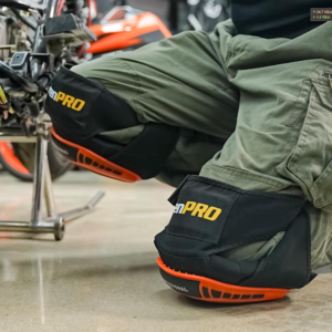 🦺 Rodilleras Profesionales de Trabajo con Gel (Naranja)