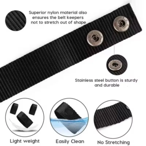 🔧 Hebillas Tácticas de Nylon — Set de 4 Piezas