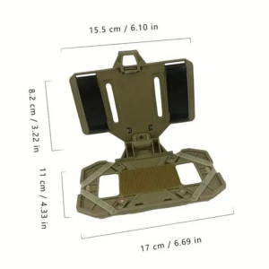 🧭 Tablero Táctico de Navegación con Soporte para Celular (MOLLE)