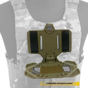 🧭 Tablero Táctico de Navegación con Soporte para Celular (MOLLE)