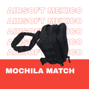Mochila Táctica Match vista trasera Mochila Táctica Match negra vista trasera – Altec