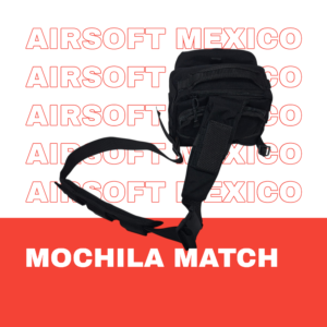 Mochila Táctica Match vista lateral Mochila Táctica Match negra vista lateral – Altec