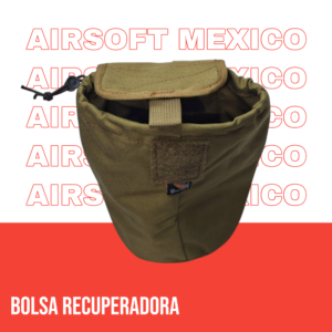 Bolsa Recuperadora MOLLE 2.0 Coyote vista frontal – Altec Airsoft