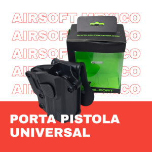 Porta Pistola Universal Milfort vista frontal – Airsoft México
