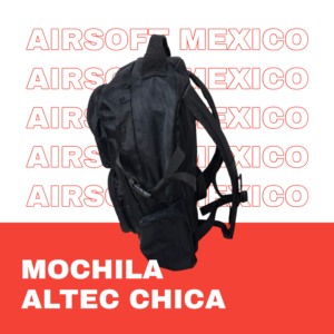 Mochila Táctica Compacta bolsillo frontal Mochila Táctica Compacta Altec negra bolsillo frontal