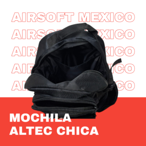 Mochila Táctica Compacta interior Mochila Táctica Compacta Altec negra interior