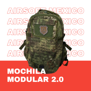 Mochila Modular 2.0 Kryptek MOLLE vista frontal – Altec Airsoft México