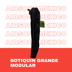 Botiquín Táctico Grande MOLLE negro vista lateral – Altec